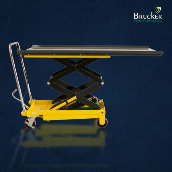 Carrinho de Manuseio de Corpos Pet