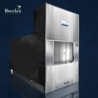 Forno Crematório Brucker personalizado preto